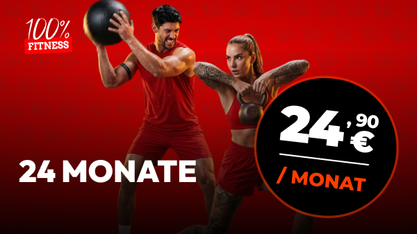 100% Fitness Basic 24 Monate