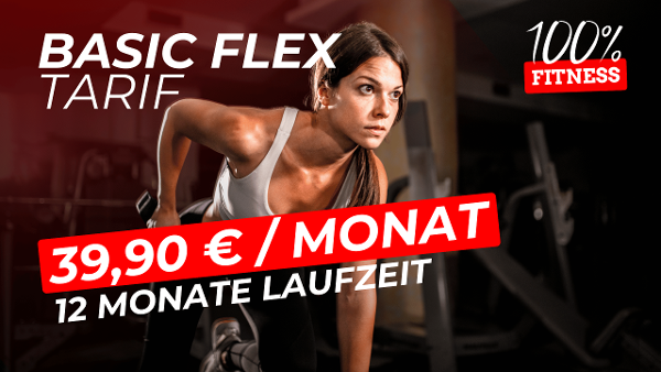 100% Fitness 12 Monate