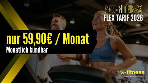Flex-Tarif 2026 - monatliche Abbuchung